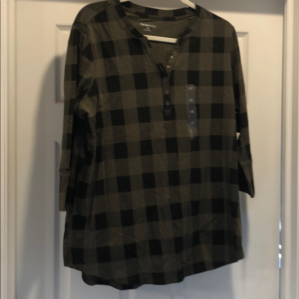 Relativity Henley style shirt.